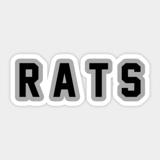 Rats Sticker